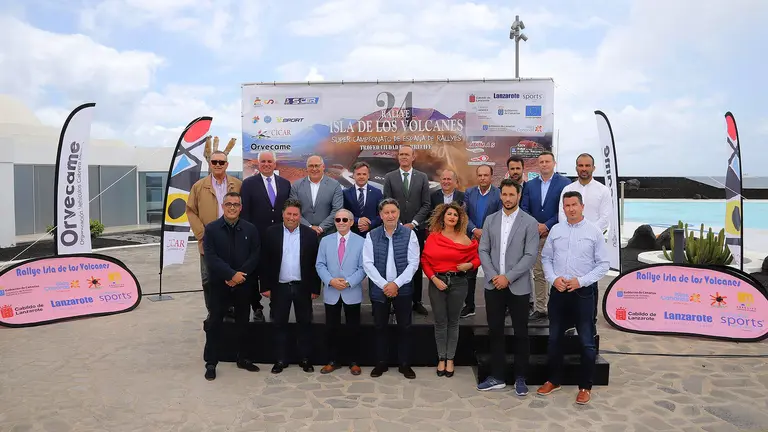 Presentación rallye de tierra isla de los volcanes