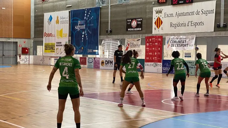 Partido entre el BM Morvedre y el CB Zonzamas CICAR Lanzarote