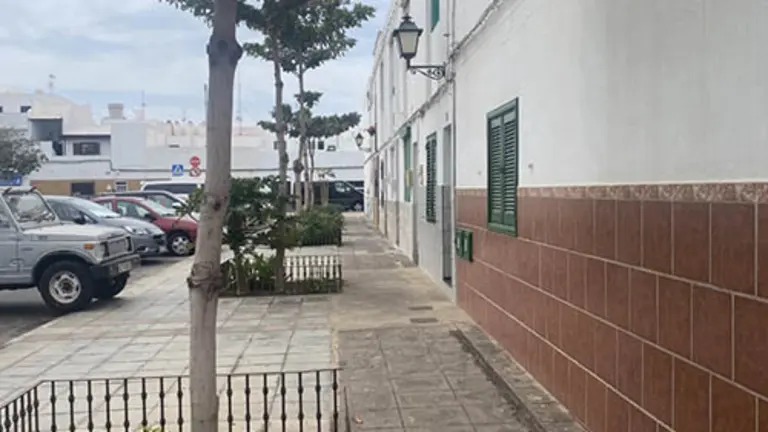 Calle Santa María, en Titerroy