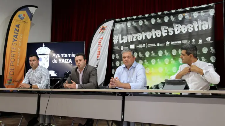 Un momento de la presentación de la prueba