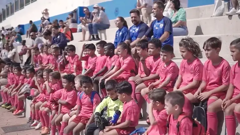 Más de 250 niños y niñas reunidos en el torneo