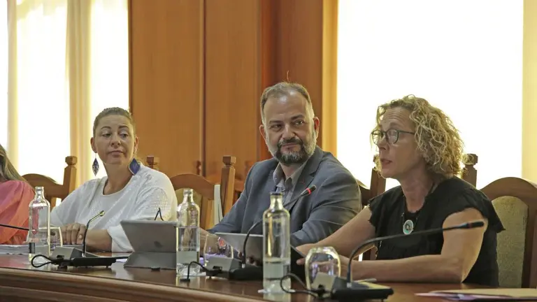 Grupo de Podemos en el Cabildo de Lanzarote