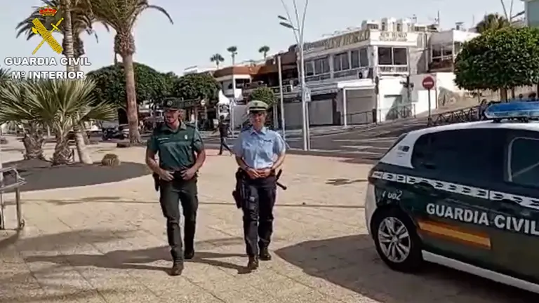 Patrullas mixtas en Tías