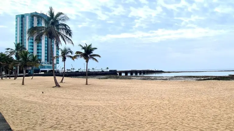 Playa del Reducto en Arrecife