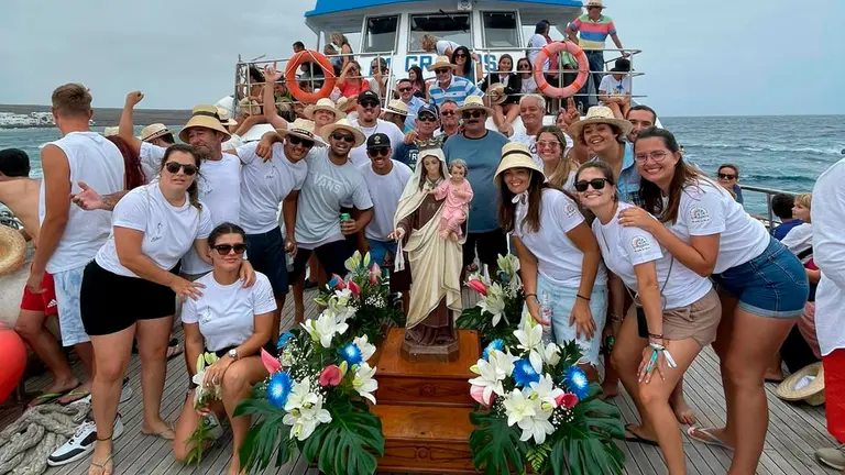 Procesión fiestas de Arrieta 2022