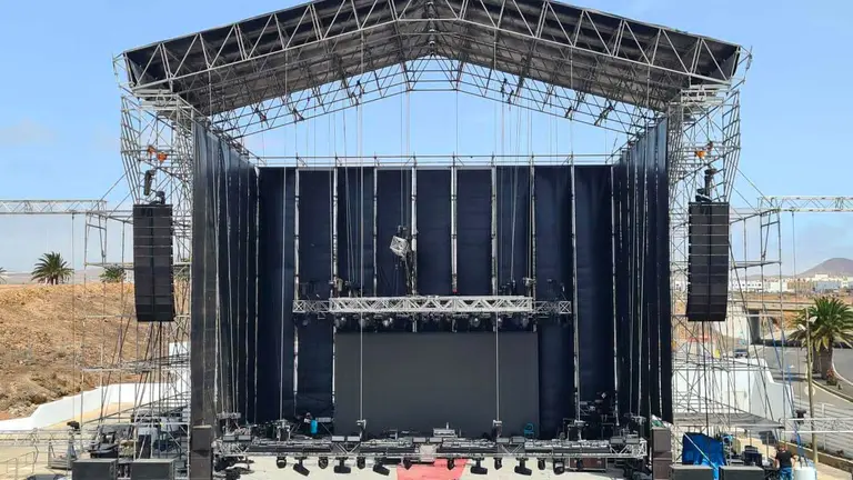 Todo preparado para Luis Fonsi
