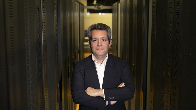 Eduardo Prieto, director del Departamento de IT de HiperDino