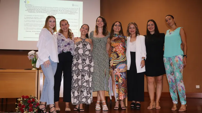 Imagen del acto de despedida