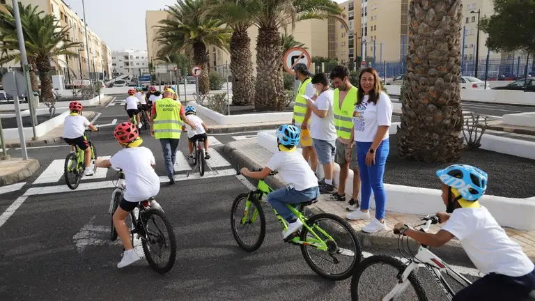 Clases de educación vial a los escolares