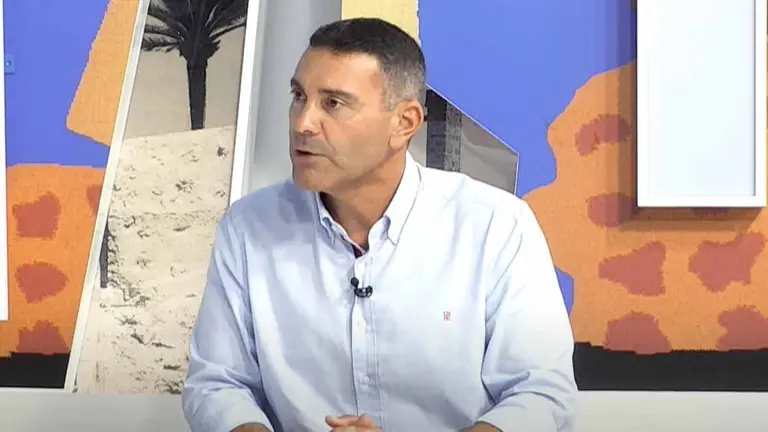 Oswaldo Betancort en la entrevista de Biosfera Televisión