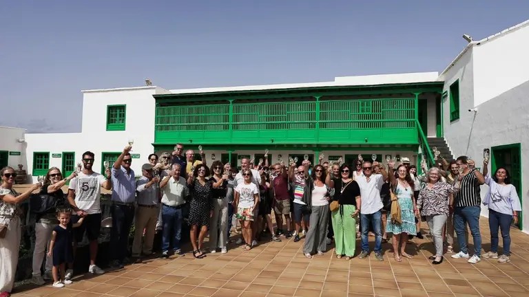 Brindis en el Consejo Regulador Vinos Lanzarote