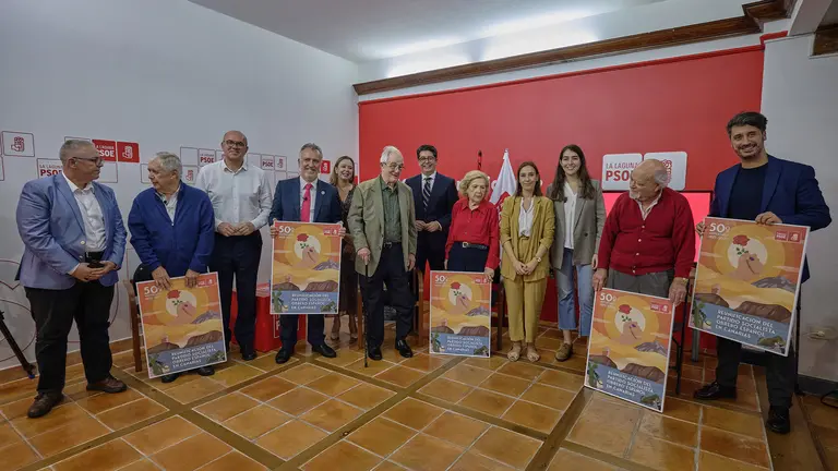 50 aniversario del Partido Socialista Obrero Español en Canarias