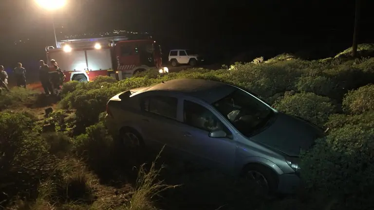 Accidente en la LZ-10