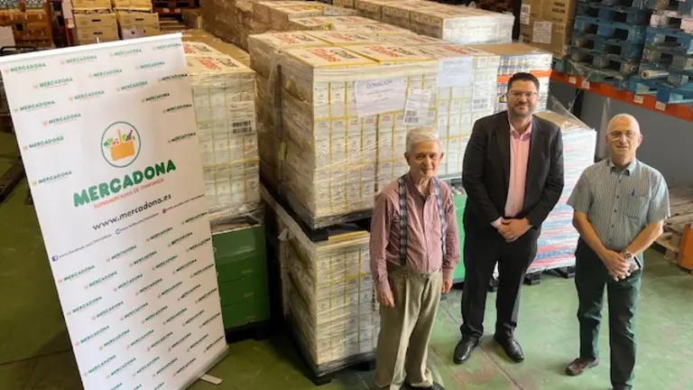 Entrega al Banco de Alimentos de Las Palmas