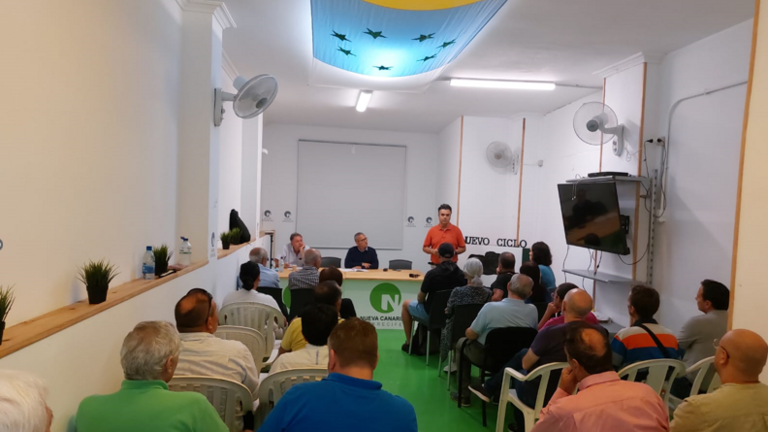 Nueva Canarias en las jornadas sobre el agua