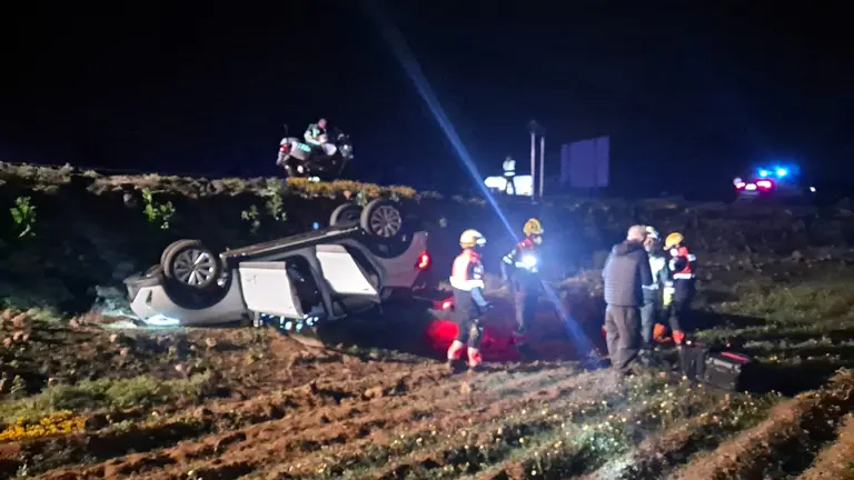 Accidente en El Peñón