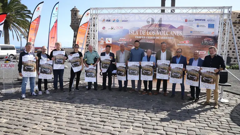 Presentación del rally Isla de Los Volcanes