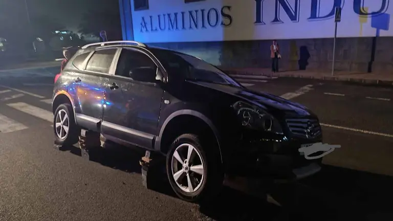 Estado del coche en el accidente