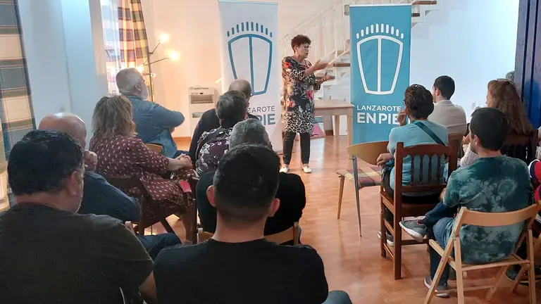 Chona Brito, candidata de LEP a la alcaldía de Teguise