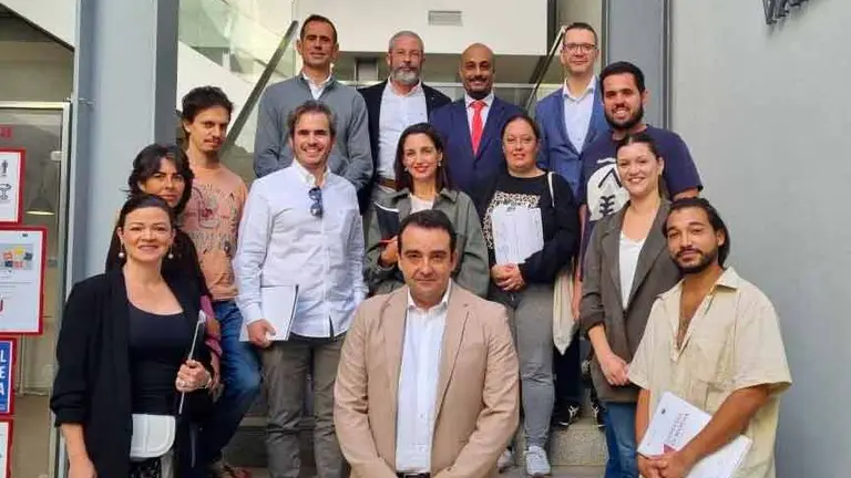 Participantes del programa intensivo de mentoría empresarial