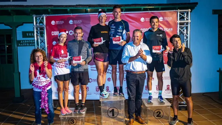 Ganadores de la carrera navideña&nbsp;