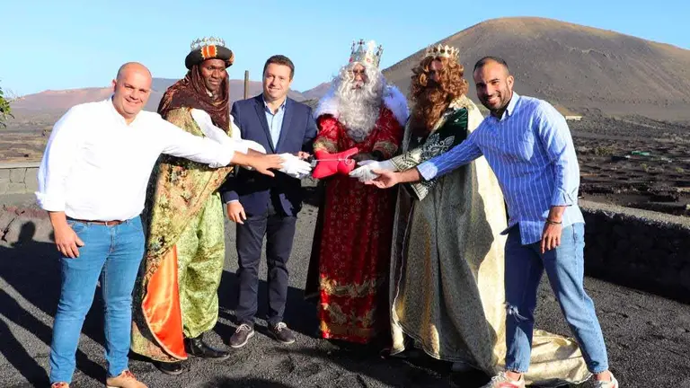 Entrega de la llave a los Reyes Magos en Yaiza