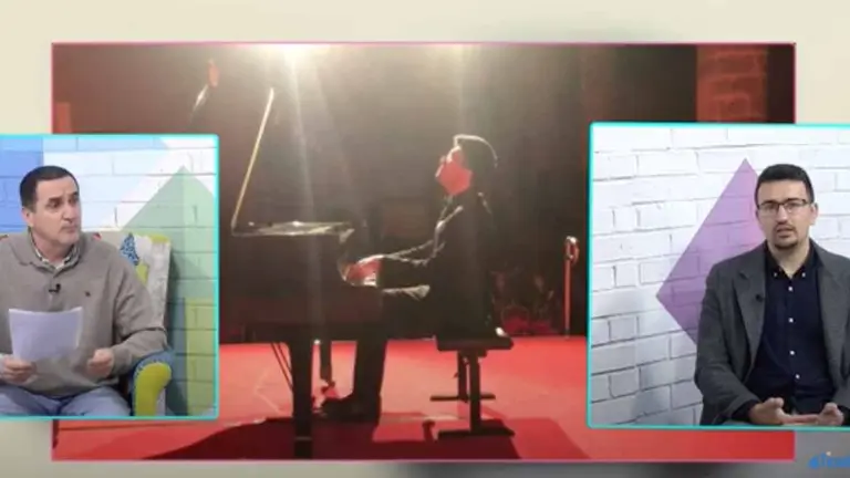 Ernesto Alemán, pianista, en el Magazine de Biosfera TV