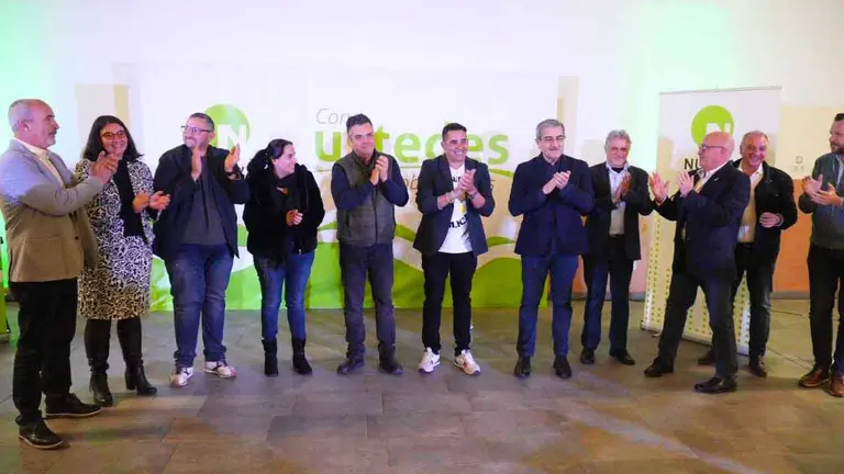 Presentación candidato NC al Parlamento de Canarias