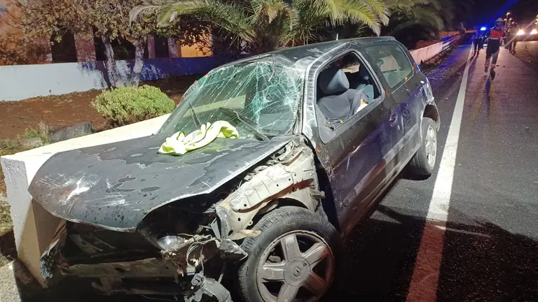 Accidente en Los Lirios