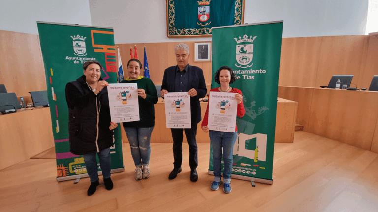 Presentación de los cursos sobre brecha digital