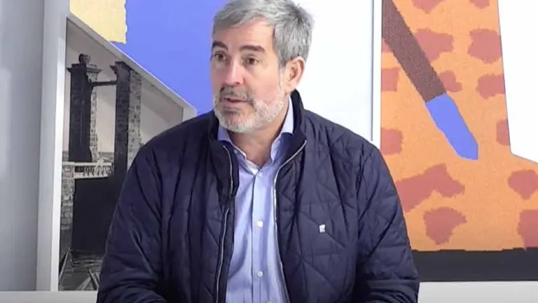 Fernando Clavijo en la entrevista de Biosfera TV