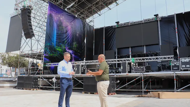 Óscar Noda y Javier Camacho. Imagen de archivo.