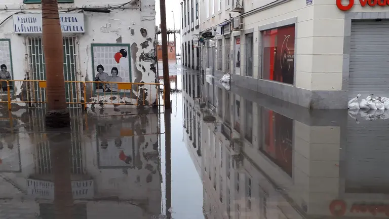 Lluvias en Arrecife