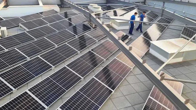 Plantas fotovoltaicas.