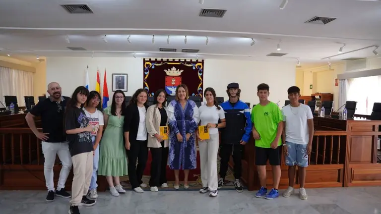 Recibimiento a los alumnos del CEO Argana