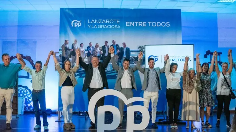 Presentación candidatos del PP en Tinajo