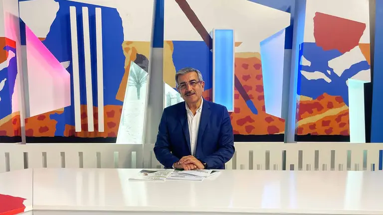 Román Rodríguez en la entrevista de Biosfera TV