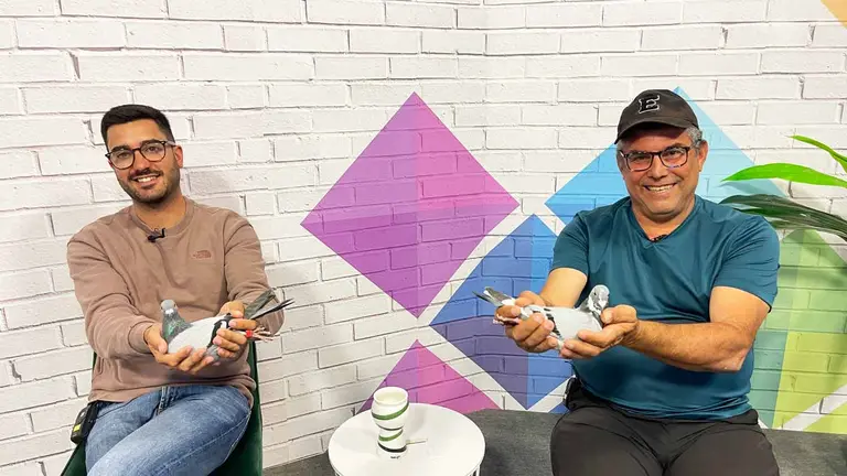 Francisco Arrocha y Diego Díaz, en el Magazine de Biosfera TV