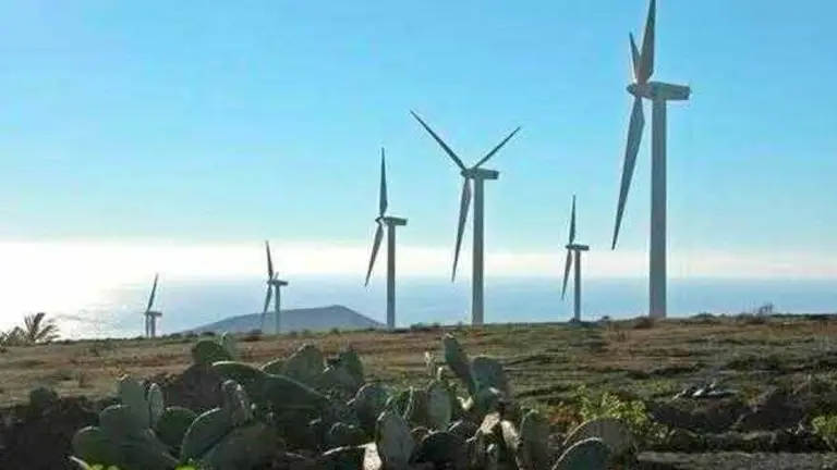 Parque eólico de Los Valles.