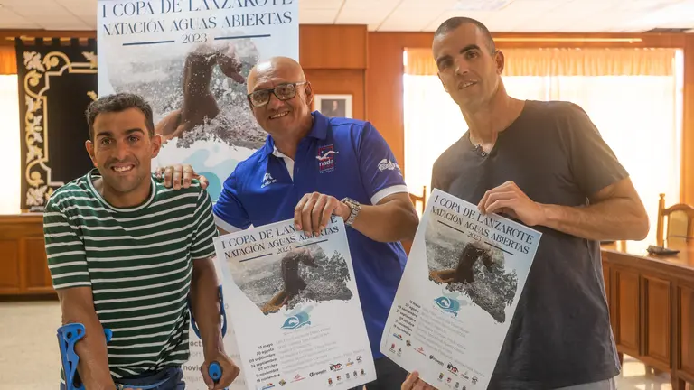 Presentación de la Copa de Lanzarote de natación en aguas abiertas