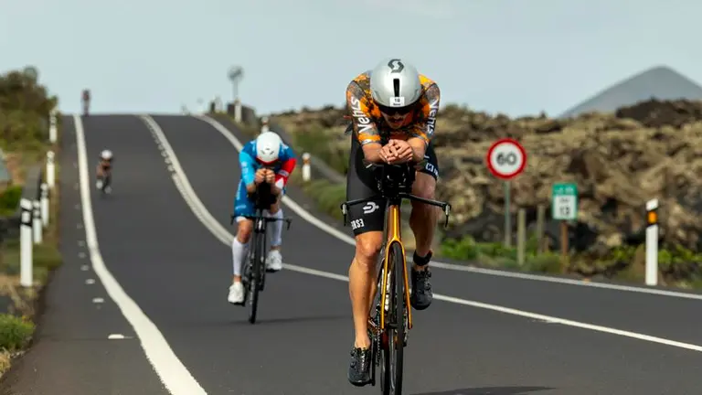 Prueba de ciclismo en el Ironam