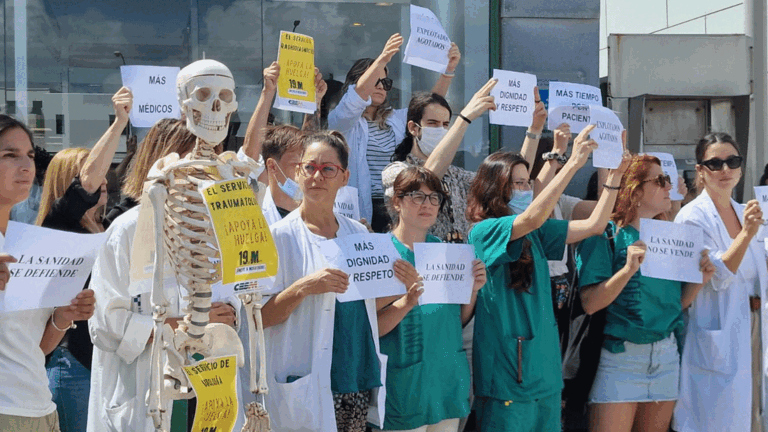 Protestas de los médicos en Lanzarote