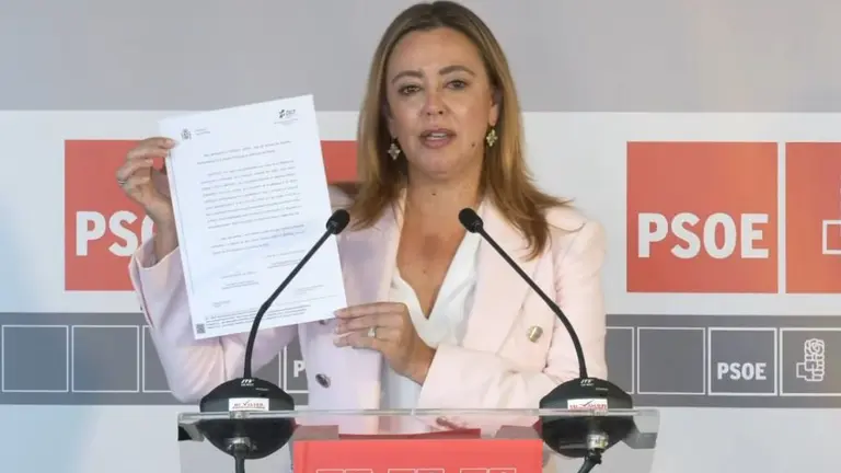 Dolores Corujo durante la rueda de prensa