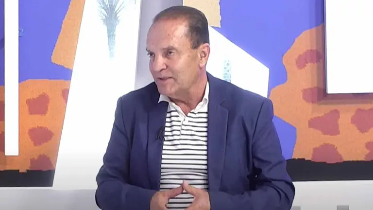 Jesús Machín en la entrevista de Biosfera TV el 30 de mayo