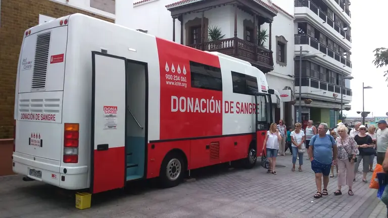 Unidad Móvil de Donación de Sangre