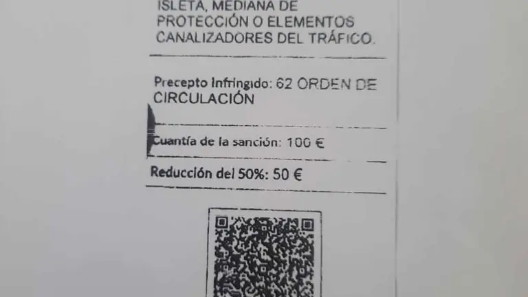 Ticket falso