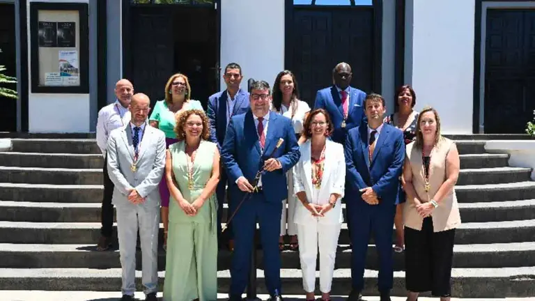 Toma de posesión en San Bartolomé