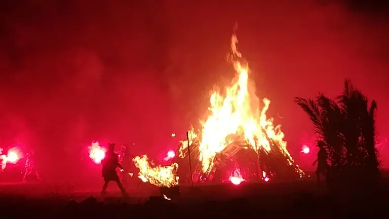 Hoguera de San Juan.