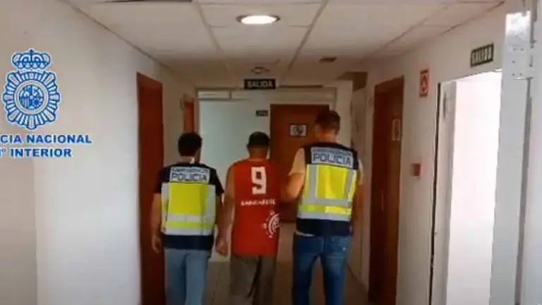 Detenido como supuesto autor de un delito de homicidio