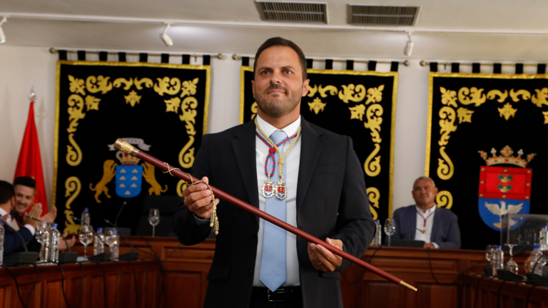 Yonathan de León, alcalde de Arrecife.